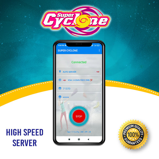 Schermata Super Cyclone Vpn 2