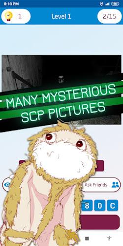 scp quiz game ภาพหน้าจอ 3