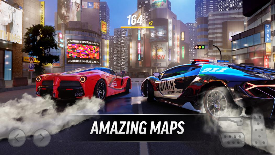 Drift Max Pro Car Racing Game Mod Скриншот 2