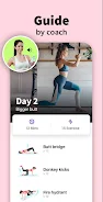 Schermata Buttocks Workout - Fitness App 1