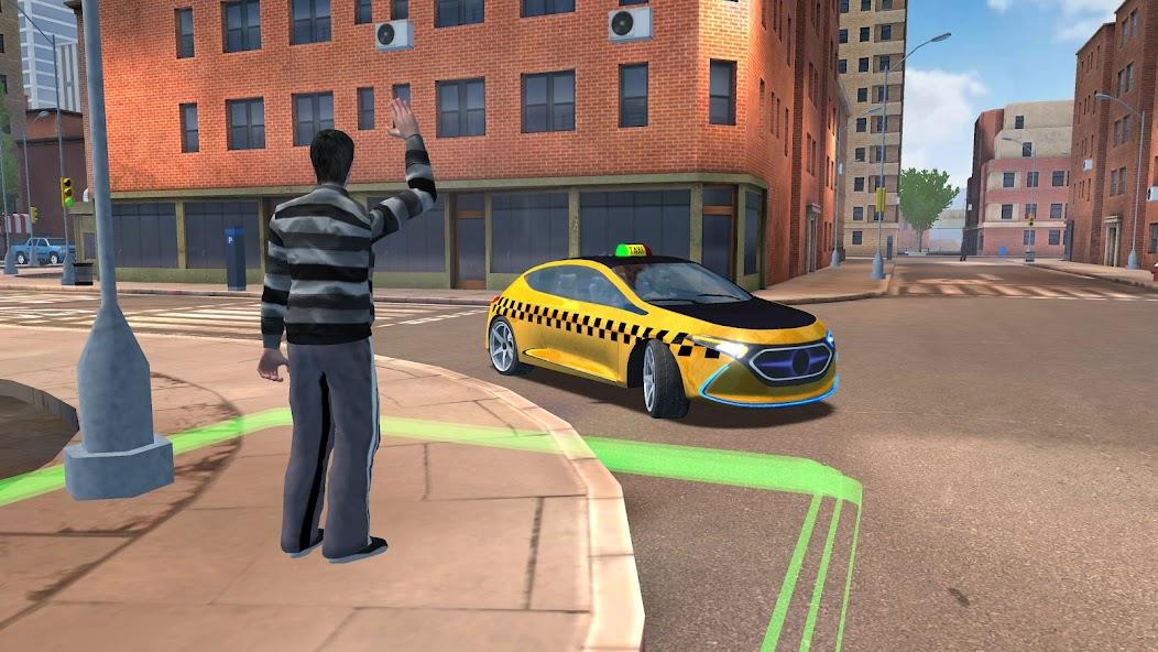 Taxi Sim 2022 Evolution Mod Captura de tela 3