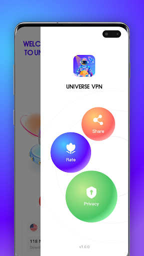 Universe VPN: Travel safely ภาพหน้าจอ 3