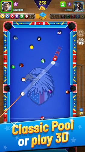 8 Ball Shoot It All - 3D Pool应用截图第0张