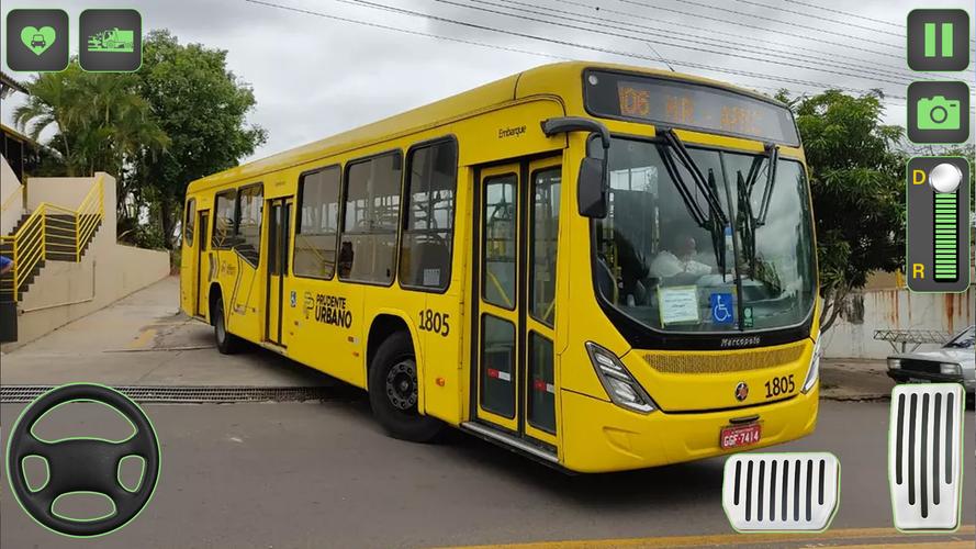 Coach Bus Simulator 3d Offline Captura de tela 0