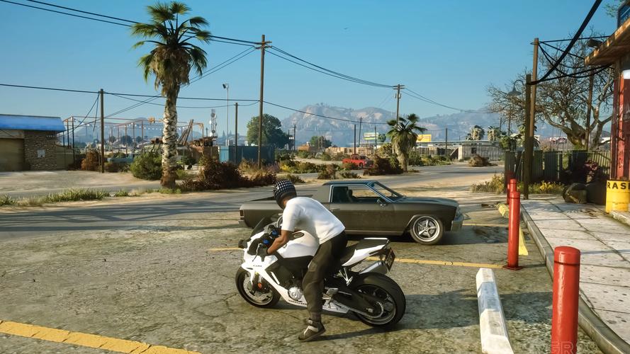 Highway Bike Traffic Racer 3D Capture d'écran 0