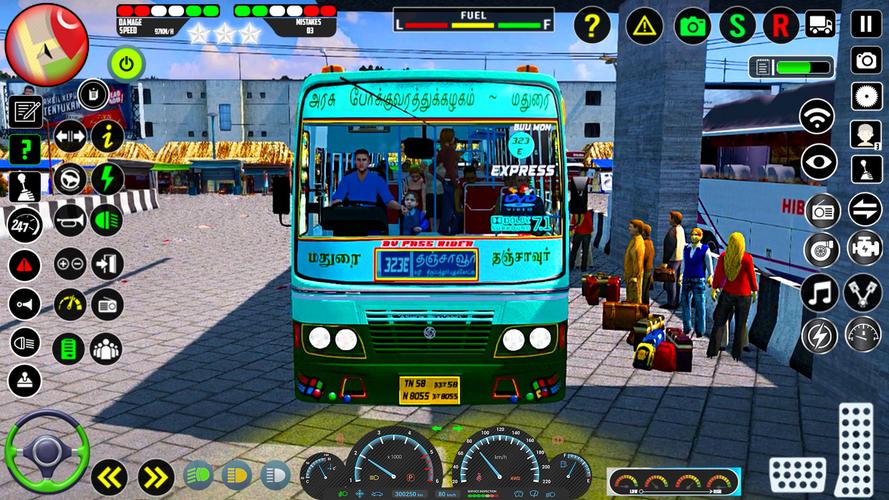 Real Bus Simulator Bus Game 3D スクリーンショット 1