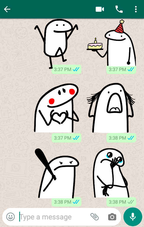 Flork memes stickers WASticker ภาพหน้าจอ 0