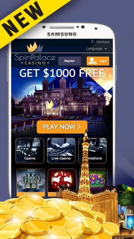 SPINPALACE - New Bonuses Schermafbeelding 0