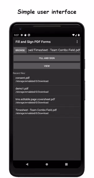 Fill and Sign PDF Forms Screenshot 0