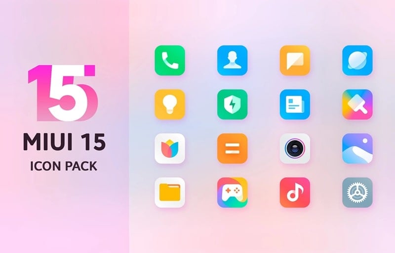 Mi15 Icon Pack應用截圖第0張