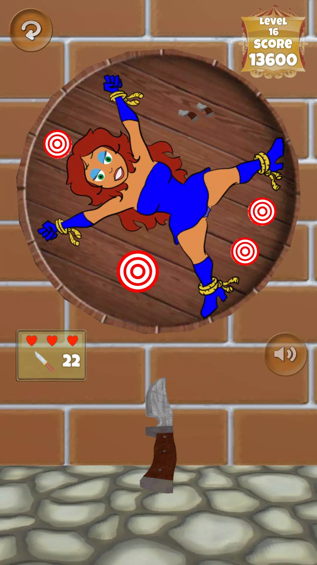 Classic Knife Throwing Game 스크린샷 2