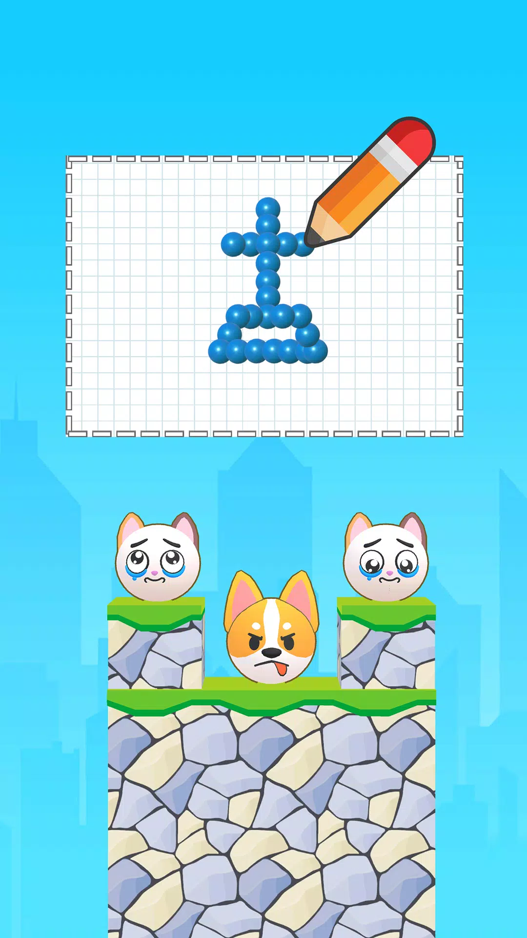 Draw Puzzle: Break The Dog Schermafbeelding 0