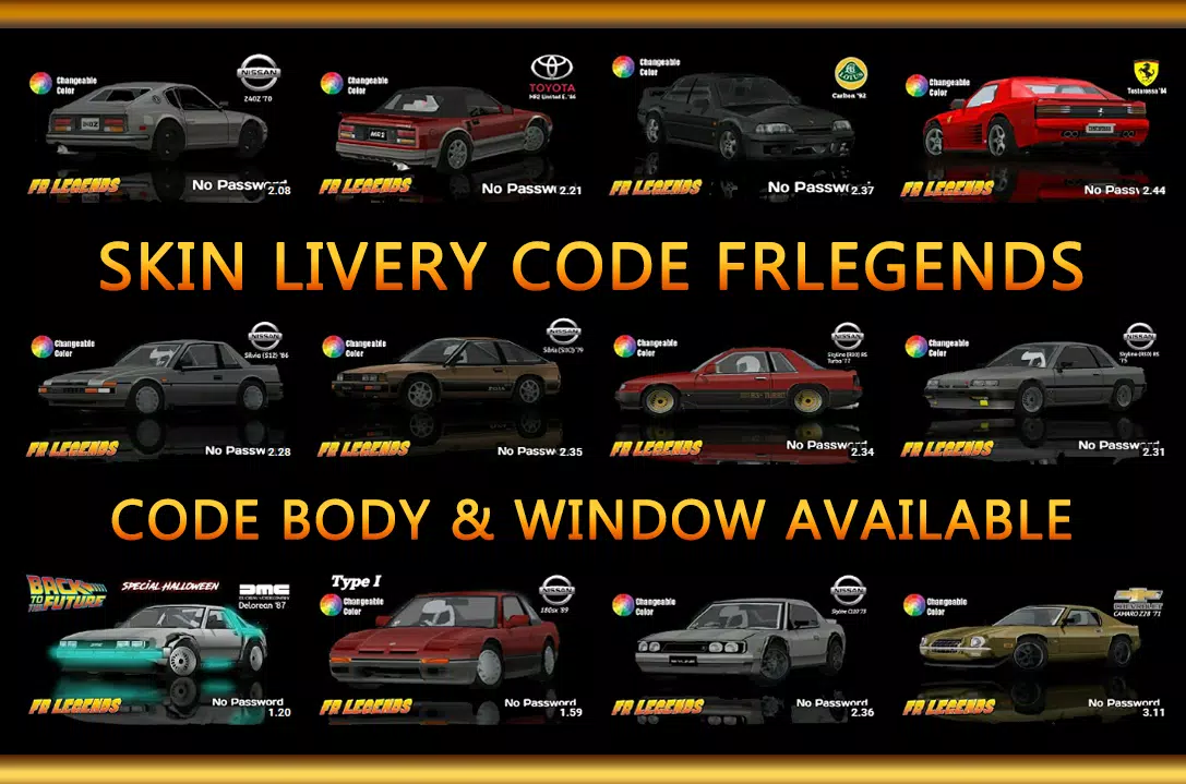 Livery FRLegends V2应用截图第1张