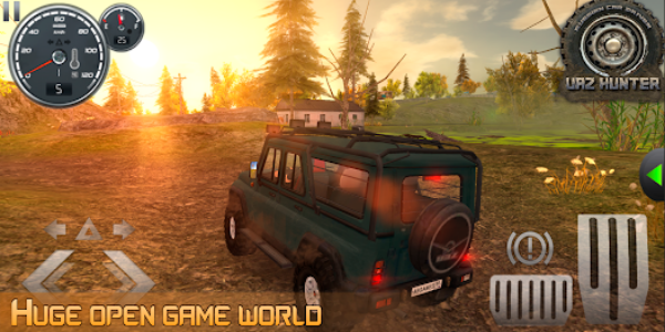 Russian Car Driver Uaz Hunter Captura de pantalla 1