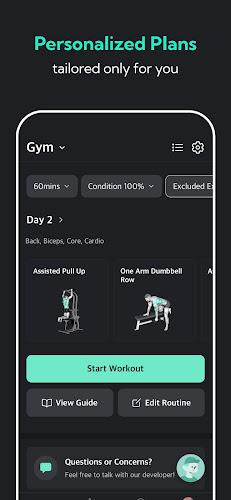 Schermata Planfit AI Gym Workout Plans 3