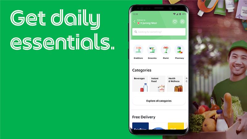 Grab - Taxi & Food Delivery スクリーンショット 3