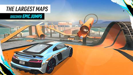 Schermata Car Stunt Races: Mega Ramps 2