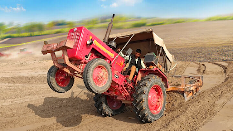 Us Farming Tractor Simulator Tangkapan skrin 1