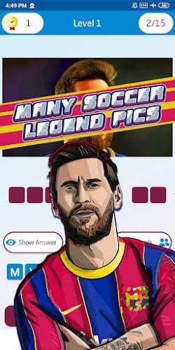 soccer player quiz 스크린샷 3