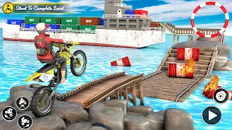 Schermata Motor Bike Race: Stunt Driving 3