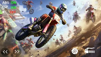 Motocross Beach Bike Games 3D Скриншот 2