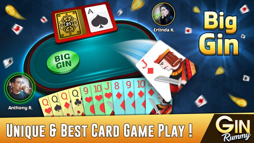 Gin Rummy 스크린샷 2