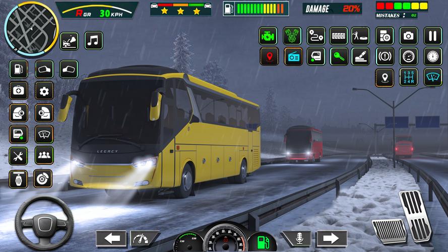 Classic Bus Simulator Games 3D Captura de pantalla 1