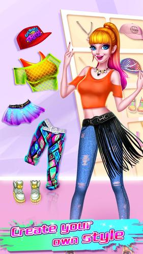 Dressup Hip Hop Girls Schermafbeelding 2