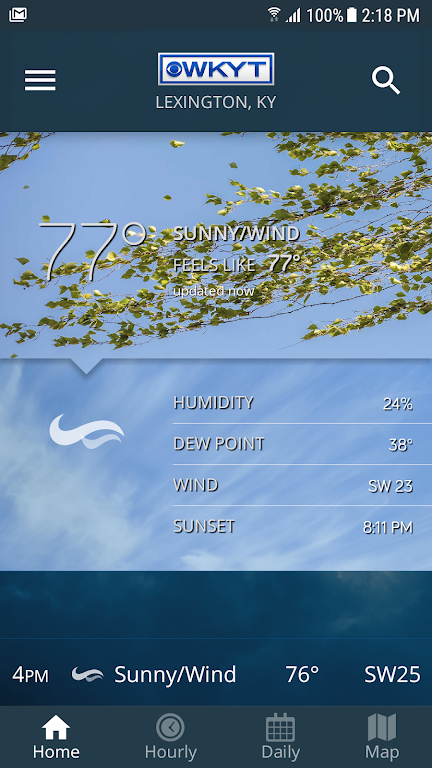 WKYT Weather Ảnh chụp màn hình 0