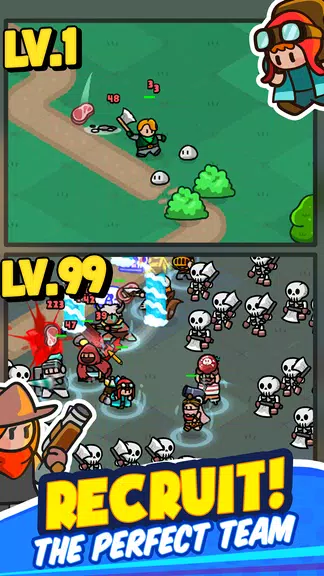 Rumble Heroes - Adventure RPG應用截圖第3張