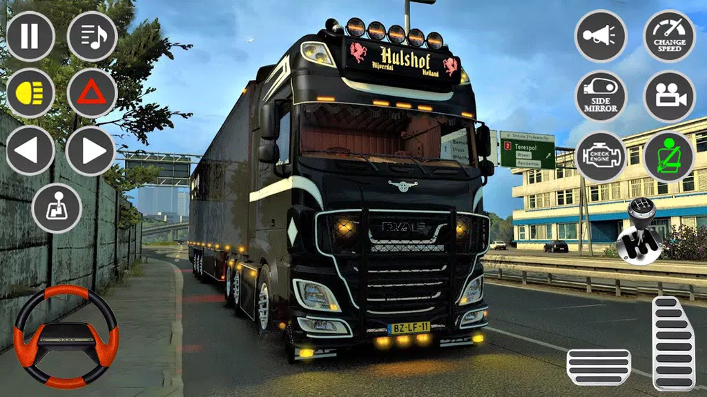Schermata Real Truck Parking Truck Drive 0