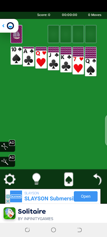 Solitaire Html5 Capture d'écran 2