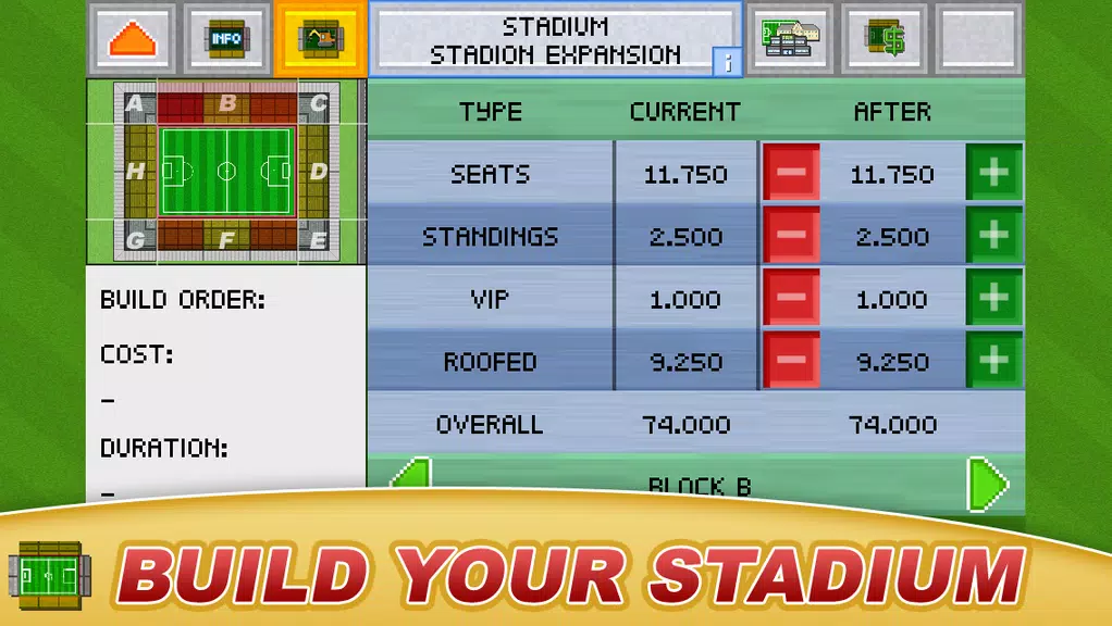 Schermata Soccer Pocket Manager 2