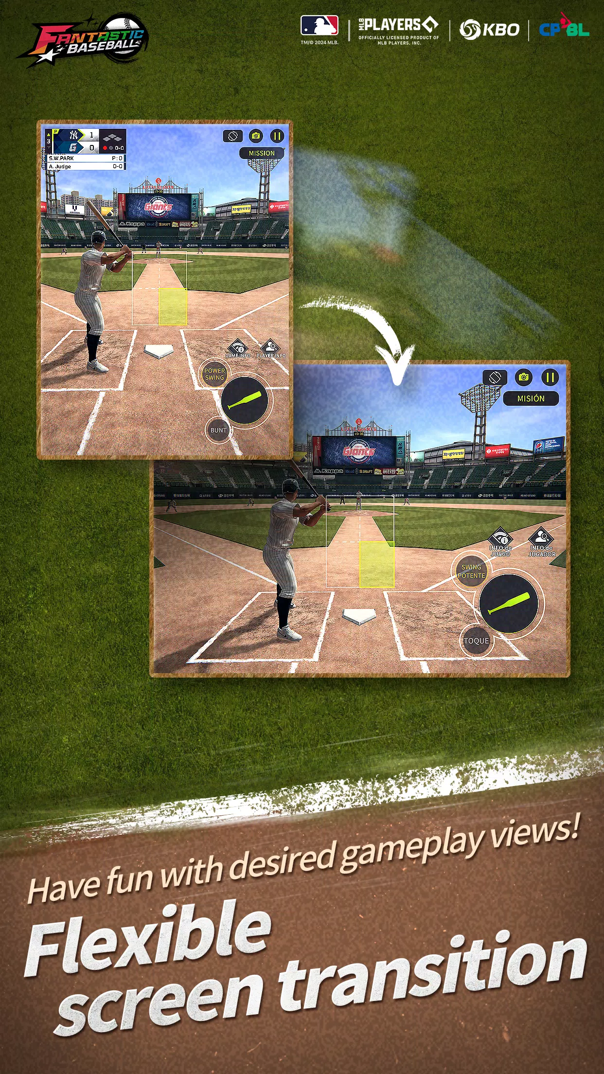 MLB Fantastic Baseball Скриншот 1