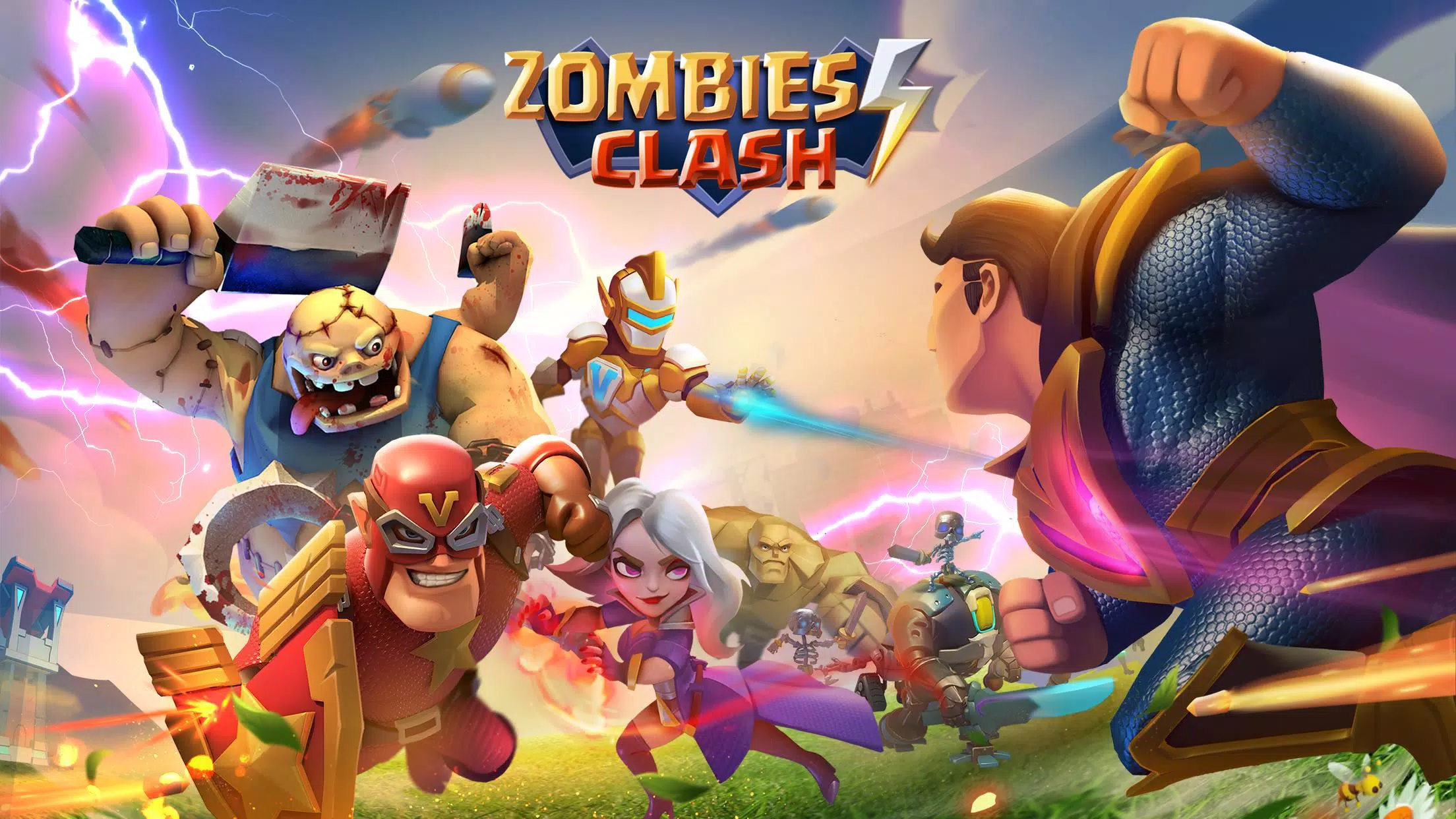 Zombies Clash Ảnh chụp màn hình 0