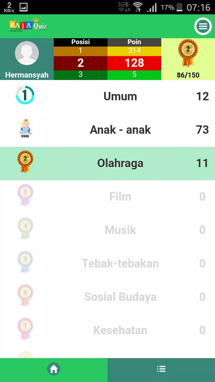 RajaQuiz Schermafbeelding 2