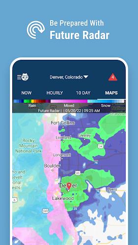 Weather by WeatherBug ဖန်သားပြင်ဓာတ်ပုံ 3