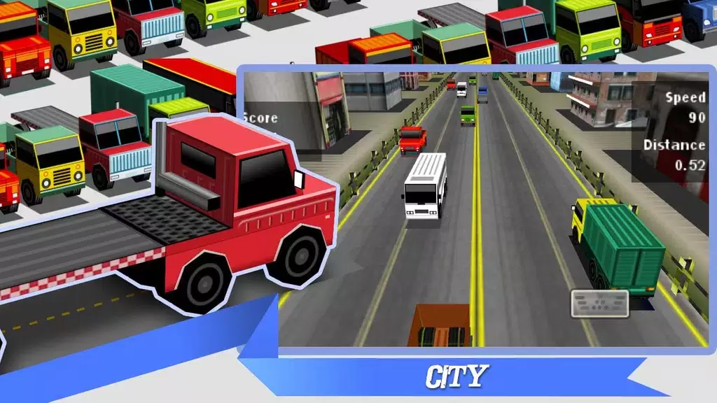 Truck Traffic Racing3D應用截圖第2張