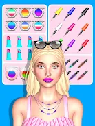 Lip Art Beauty Makeup Games Capture d'écran 0