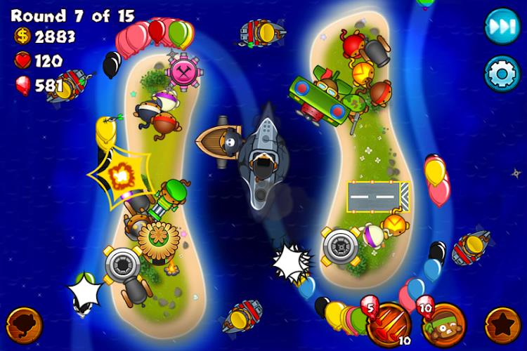 Bloons Monkey City ภาพหน้าจอ 1