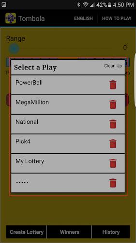 Lottery Strategy Screenshot 1