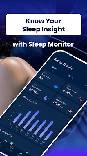 Sleep Monitor ဖန်သားပြင်ဓာတ်ပုံ 1