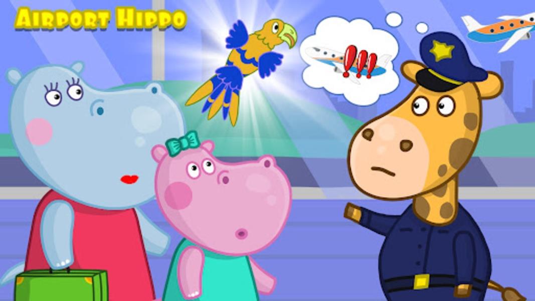 Hippo: Airport adventure スクリーンショット 1