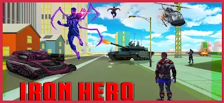 Spider Hero vs Iron Avenger Ảnh chụp màn hình 1