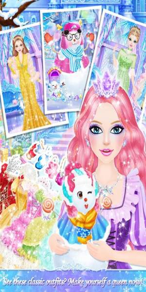 Princess Salon: Frozen Party Mod ภาพหน้าจอ 2