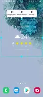 Samsung Weather ဖန်သားပြင်ဓာတ်ပုံ 1