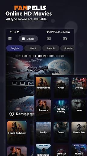 FanPelis: peliculas & series. ဖန်သားပြင်ဓာတ်ပုံ 0