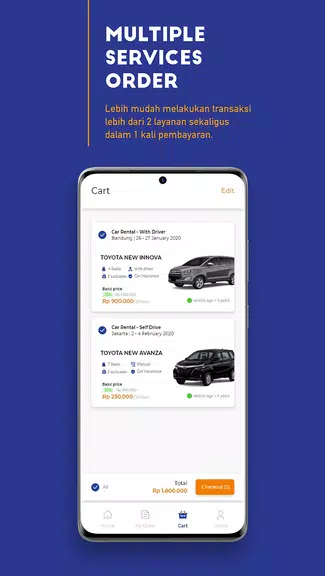 TRACtoGo: Rental Mobil & Bus应用截图第1张