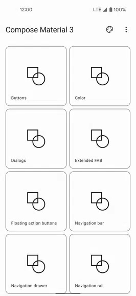 Schermata Compose Material Catalog 0