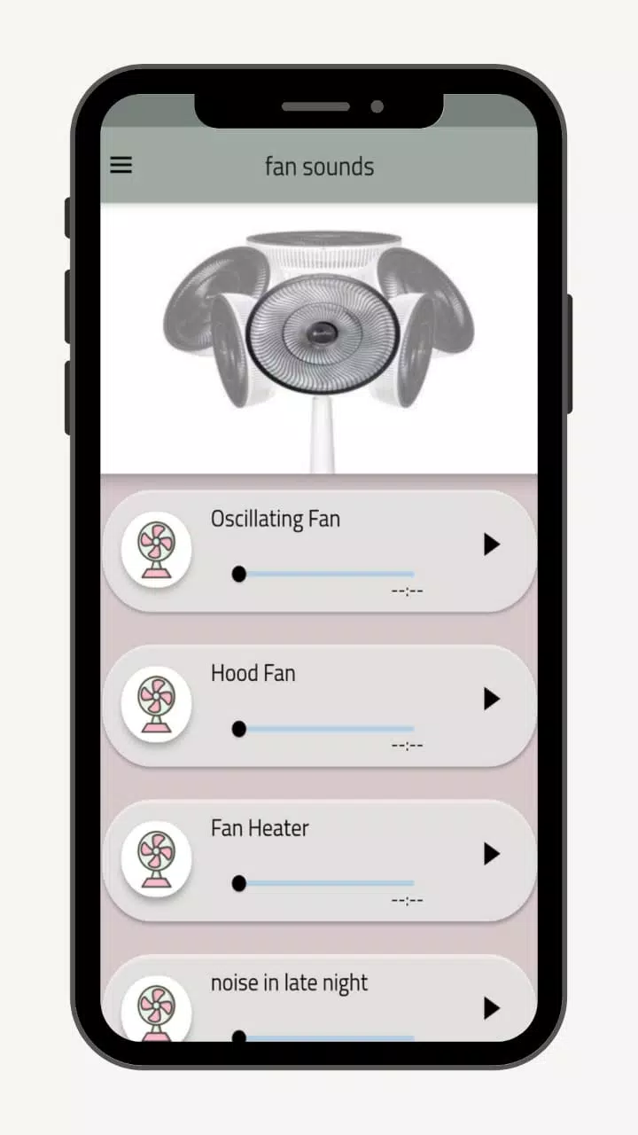 Fan sounds - relaxing sounds應用截圖第1張